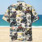Bicycle Aloha Flat Track Racing Hawaiian Shirt Artwork View For Weekend Travel And Beach Style