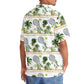 Tropical Tennis Hawaiian Shirt For Summer Vacation And Beach Travel