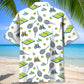 Funny Tennis Hawaiian Shirt Pattern View For Relaxed Warm Weather Outfits