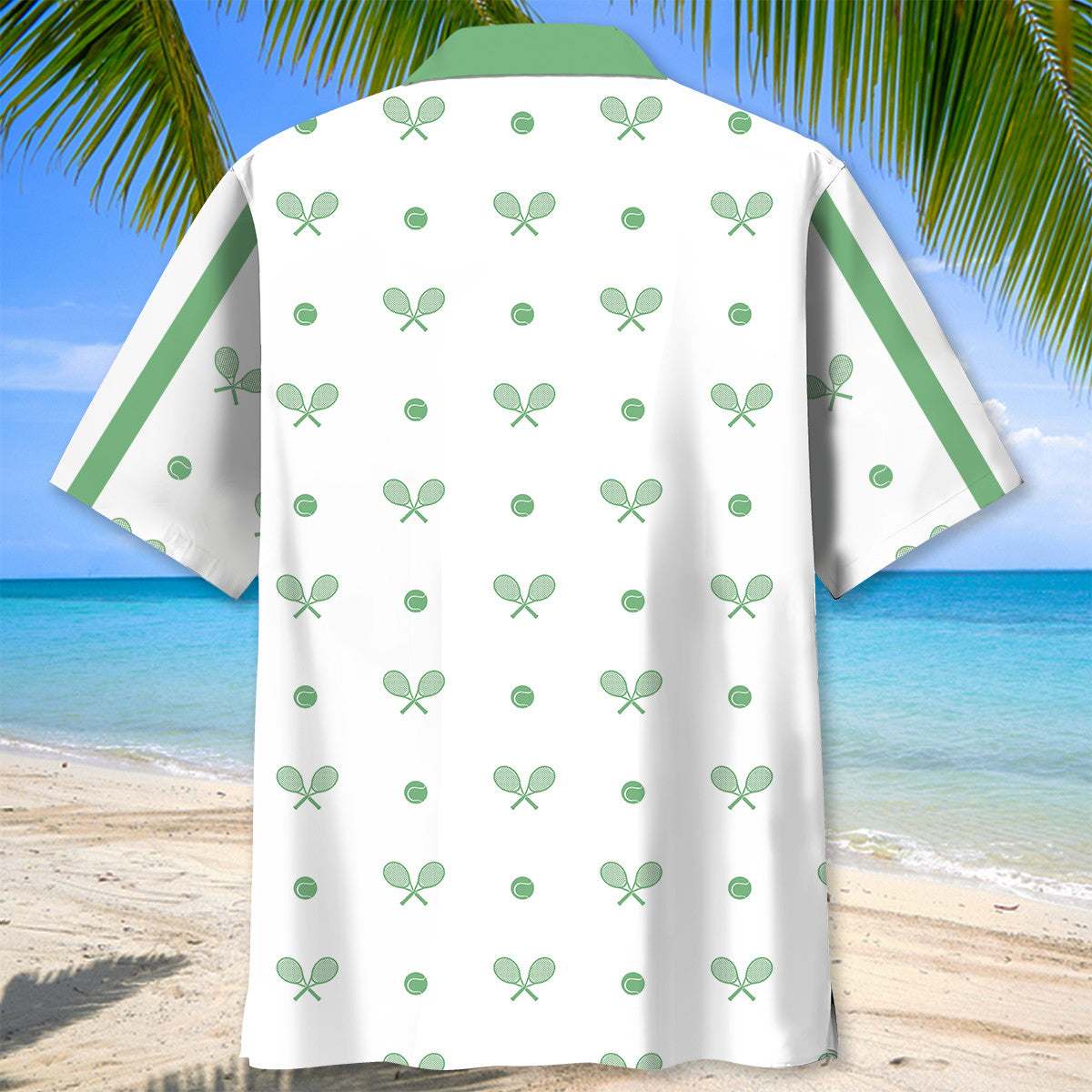 Tropical Tennis Club Hawaiian Shirt For Beach Parties And Weekend Getaways