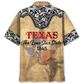 Texas Lone Star State Pocket Hawaiian Shirt Design Detail For Beach Days And Holiday Travel