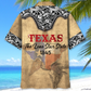 Vintage Texas Lone Star State Travel Hawaiian Shirt For Summer Events And Casual Outdoor Wear