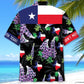 Bold Texas Hawaiian Shirt For Poolside Relaxation And Sunny Getaways