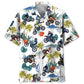 Tropical Motocross Adventure Hawaiian Shirt For Beach Parties And Weekend Getaways