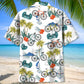 Tropical Cycling Adventure Hawaiian Shirt For Coastal Adventures And Warm Weather Wear