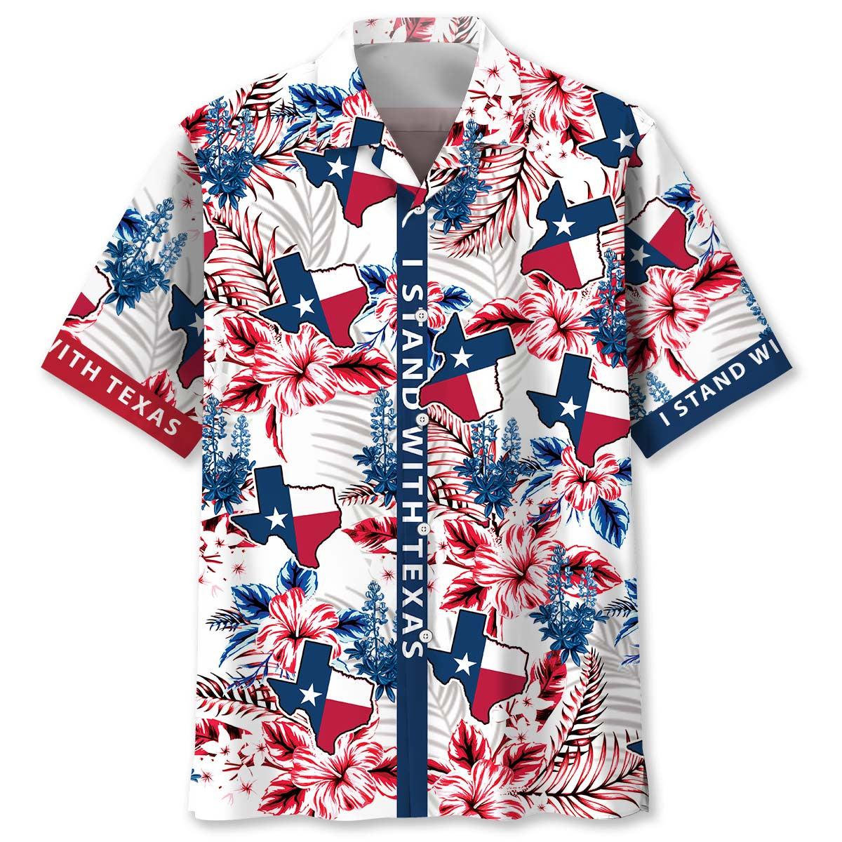 Bold Stand Texas Hawaiian Shirt For Poolside Relaxation And Sunny Getaways