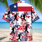 Forest Creature Texas Wilderness Adventure Hawaiian Shirt For Vacation Days And Relaxed Coastal Outings