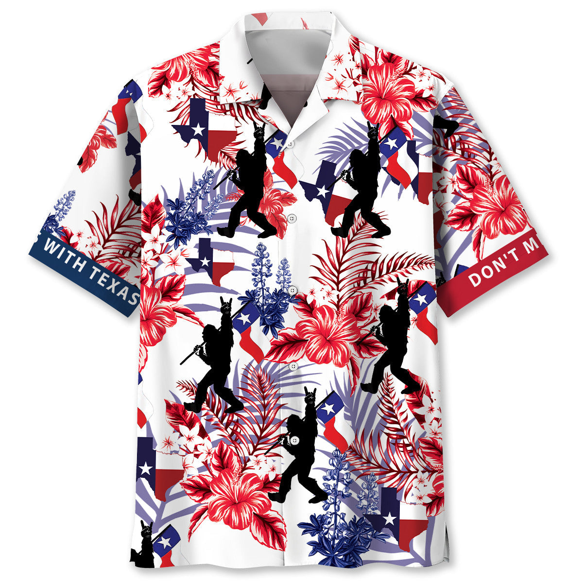 Forest Creature Texas Wilderness Adventure Hawaiian Shirt For Coastal Adventures And Warm Weather Wear
