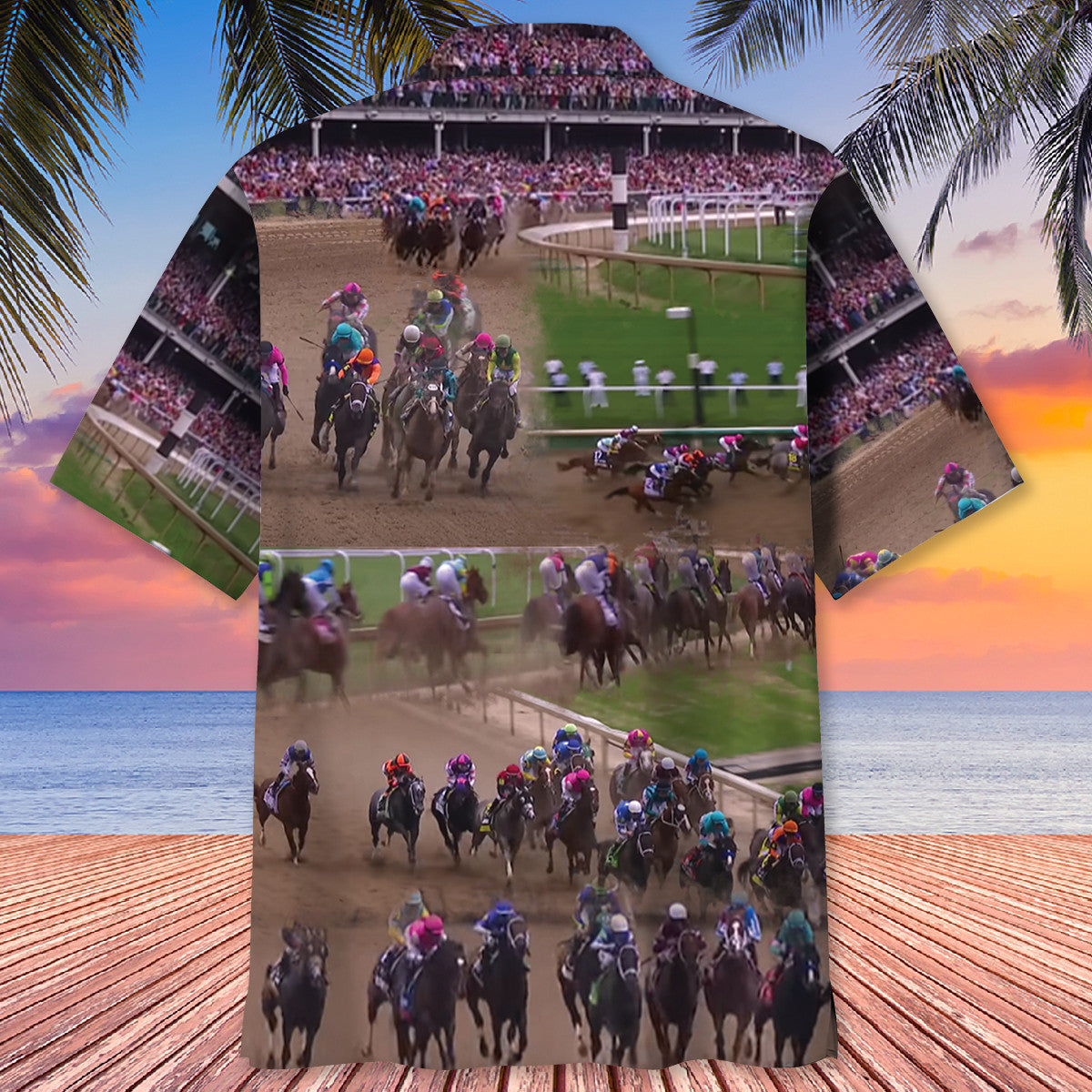 Classic Horse Derby Racing Hawaiian Shirt For Warm Weather Adventures And Everyday Comfort