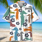 Funny Tropical Hibiscus Dachshund Hawaiian Shirt For Warm Weather Adventures And Everyday Comfort