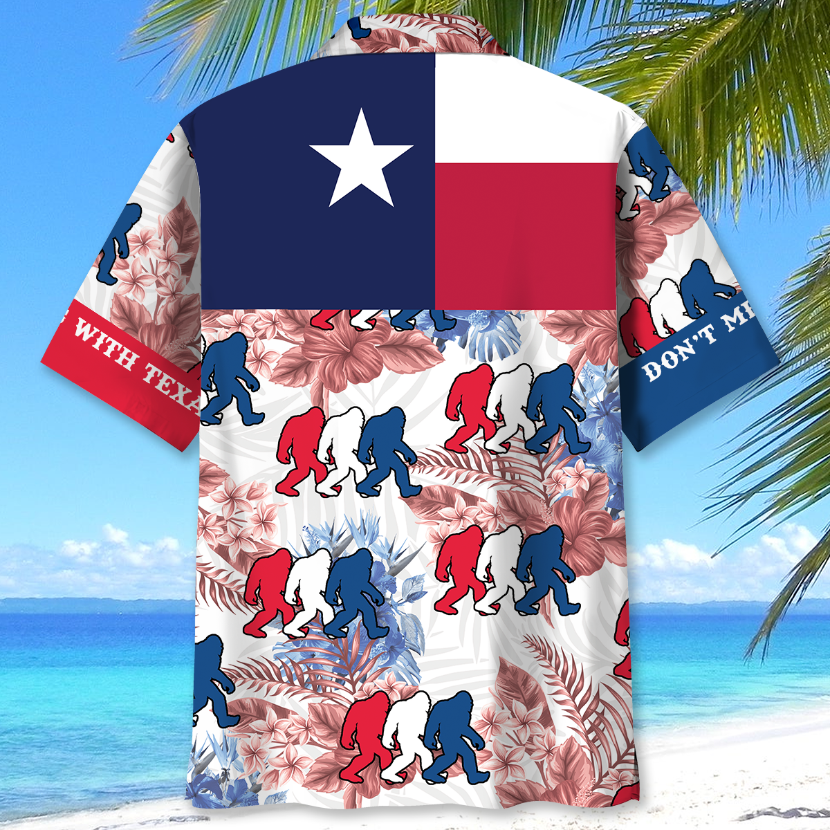 Bold Texas Forest Creature Wilderness Hawaiian Shirt For Coastal Adventures And Warm Weather Wear