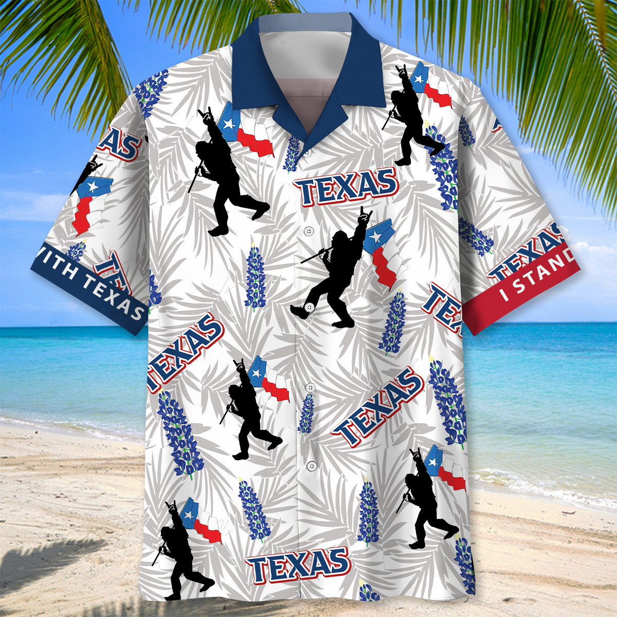 Forest Creature Stand Texas Wilderness Hawaiian Shirt For Warm Weather Adventures And Everyday Comfort