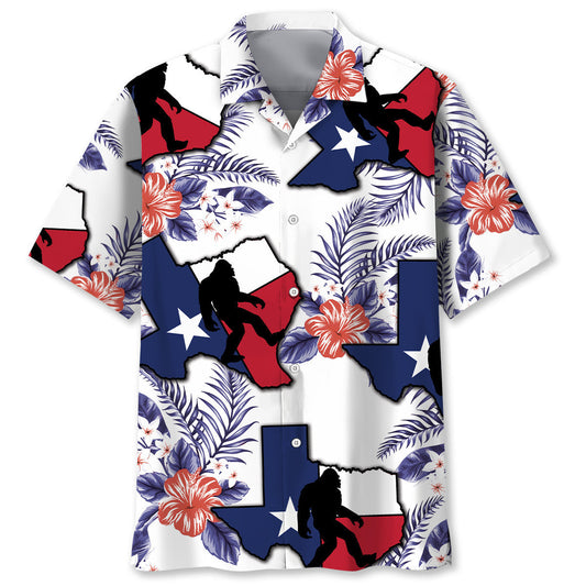 Texas Forest Creature Wilderness Hawaiian Shirt For Summer Vacation And Beach Travel