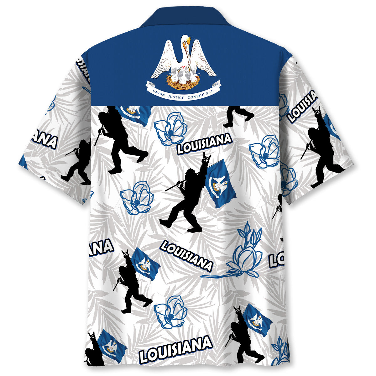 Louisiana Forest Creature Bayou Hawaiian Shirt For Vacation Days And Relaxed Coastal Outings