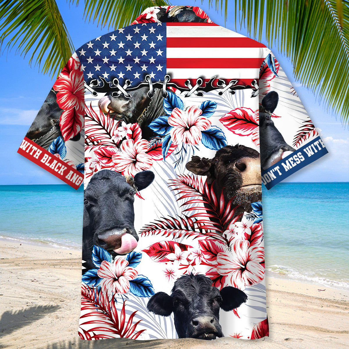 Black Angus Ranch Hawaiian Shirt For Warm Weather Adventures And Everyday Comfort