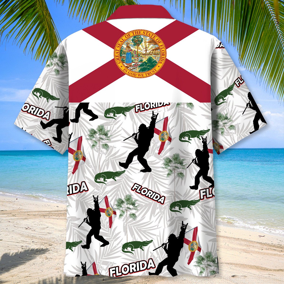 Tropical Florida Proud Forest Creature Hawaiian Shirt For Warm Weather Adventures And Everyday Comfort