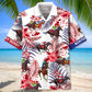 Retro Kentucky Racing Hawaiian Shirt For Summer Vacation And Beach Travel