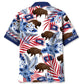 Western Wyoming Proud Pocket Hawaiian Shirt Design View For Resort Travel And Thoughtful Gifting