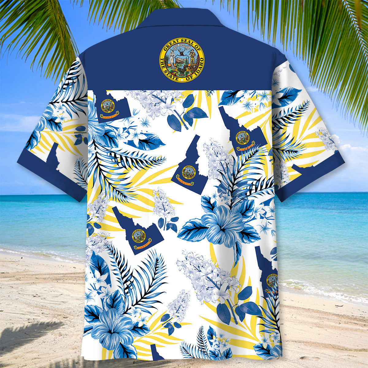 Idaho Proud Scenic Adventure Hawaiian Shirt For Resort Getaways And Comfortable Summer Activities
