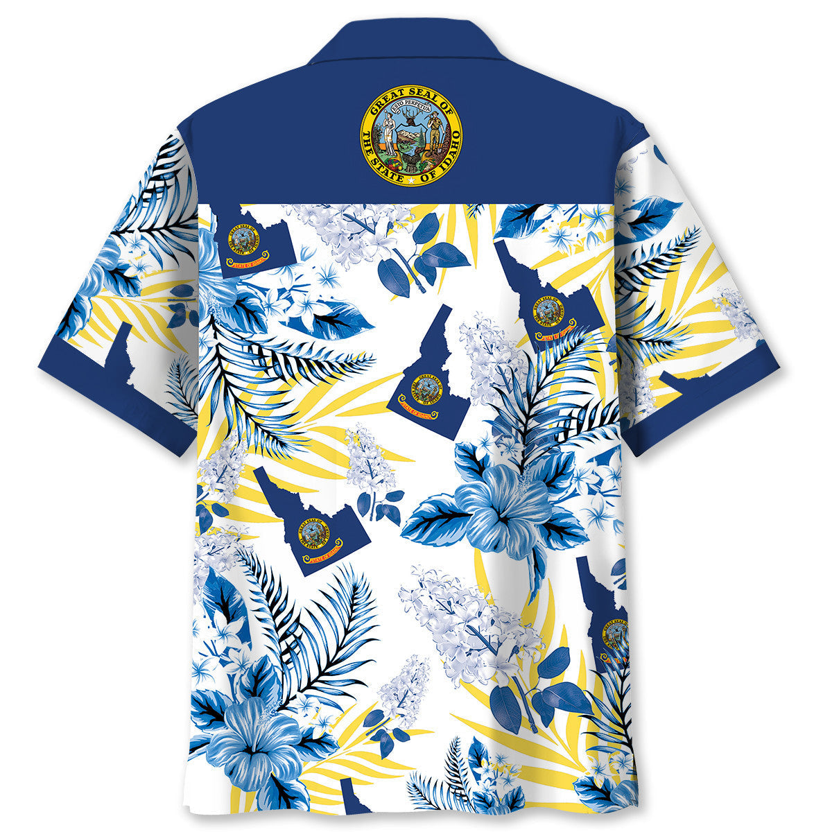 Idaho Proud Scenic Adventure Hawaiian Shirt For Summer Vacation And Beach Travel