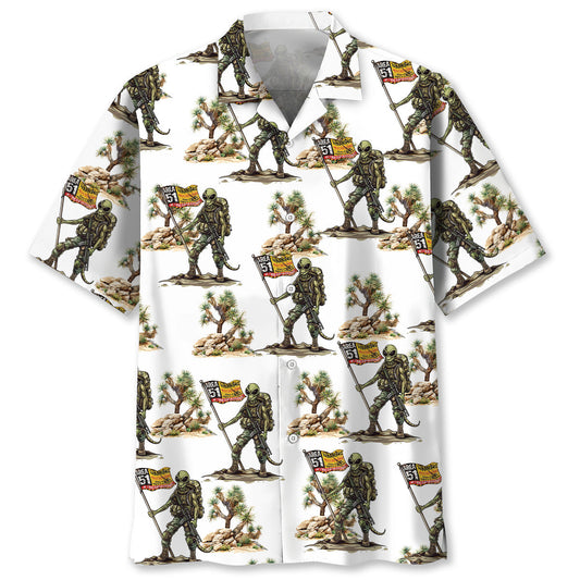 Alien Area Desert Hawaiian Shirt For Summer Vacation And Beach Travel