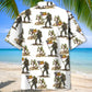 Alien Area Desert Hawaiian Shirt Artwork Detail For Resort Trips And Outdoor Activities