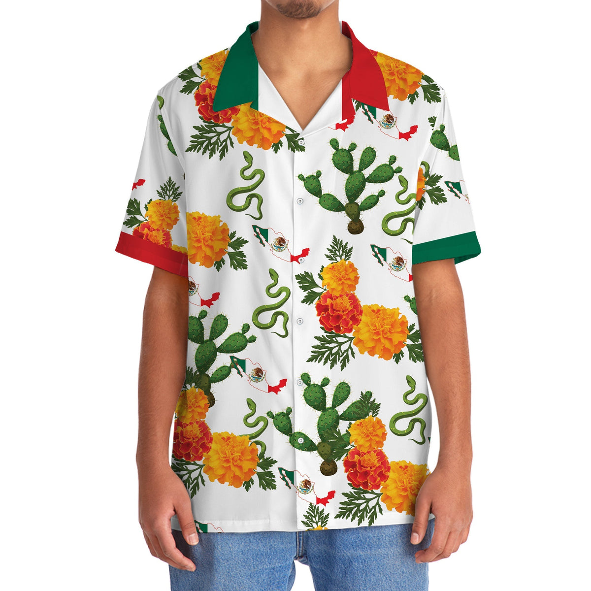 Mexico Cactus Desert Hawaiian Shirt For Coastal Adventures And Warm Weather Wear