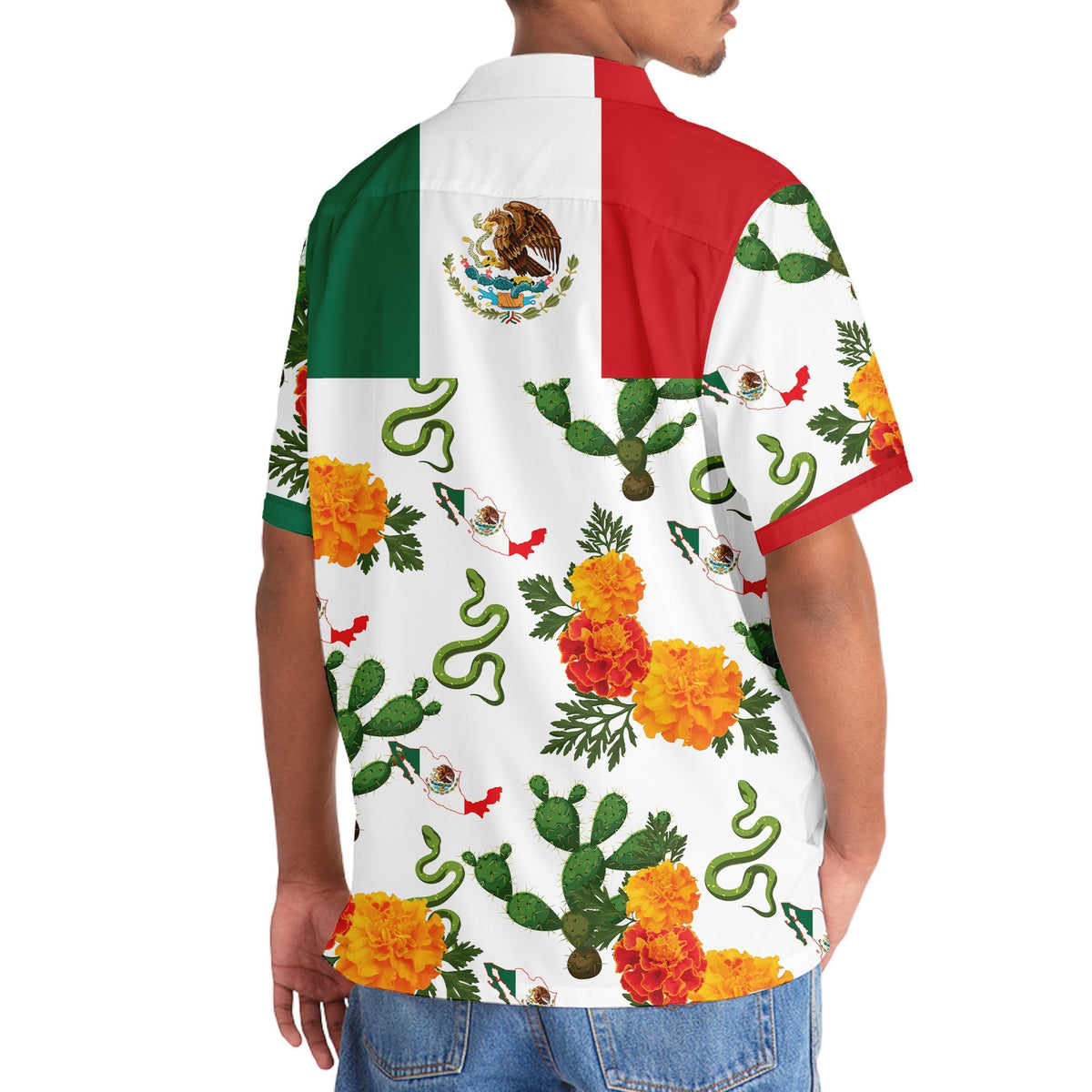 Mexico Cactus Desert Hawaiian Shirt Design View For Resort Travel And Thoughtful Gifting