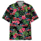 Funny Firefighter Truck Tribute Hawaiian Shirt For Resort Getaways And Comfortable Summer Activities
