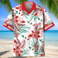Viva Mexico Fiesta Hawaiian Shirt Pattern Detail For Vacation Travel And Daily Wear