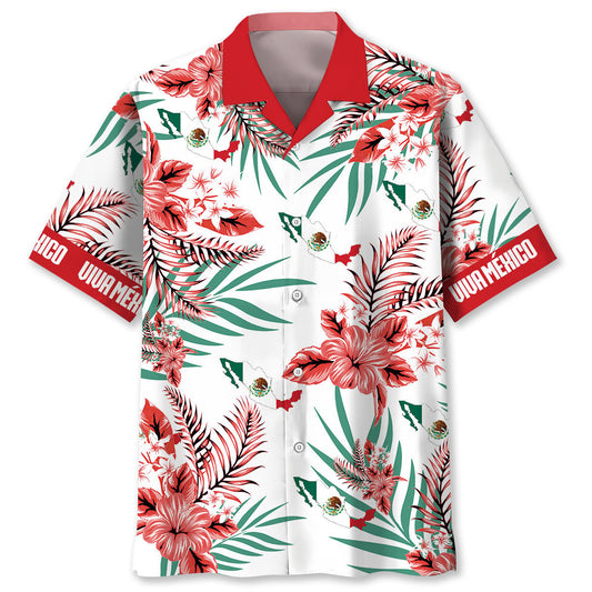 Viva Mexico Fiesta Hawaiian Shirt For Beach Parties And Weekend Getaways