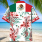 Viva Mexico Fiesta Hawaiian Shirt Artwork View For Coastal Escapes And Resort Style