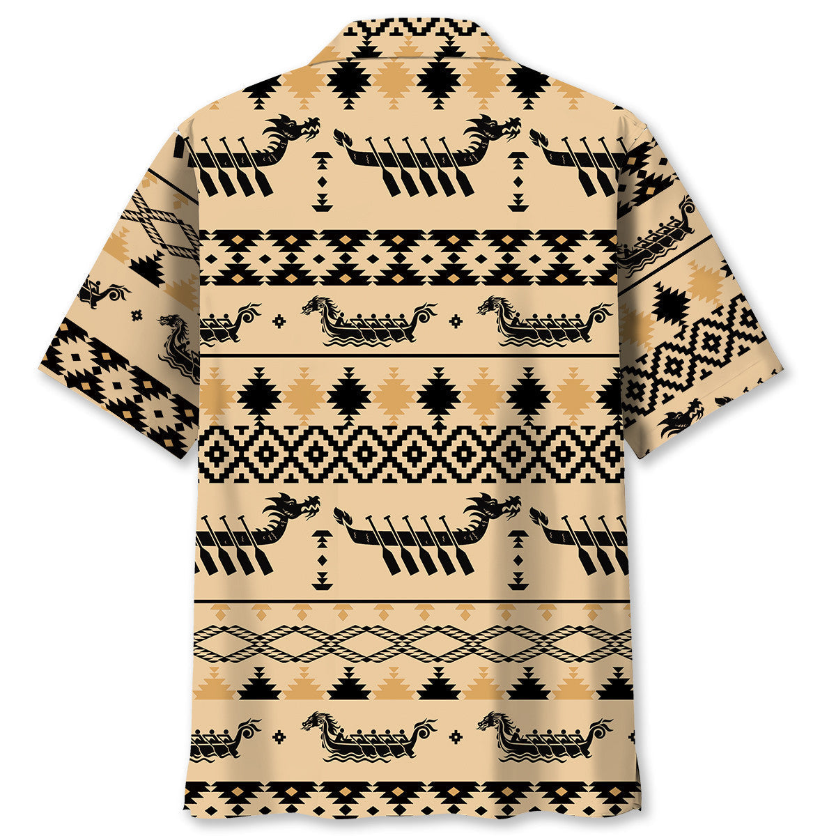 Dragon Boat Festival Coastal Hawaiian Shirt For Resort Getaways And Comfortable Summer Activities
