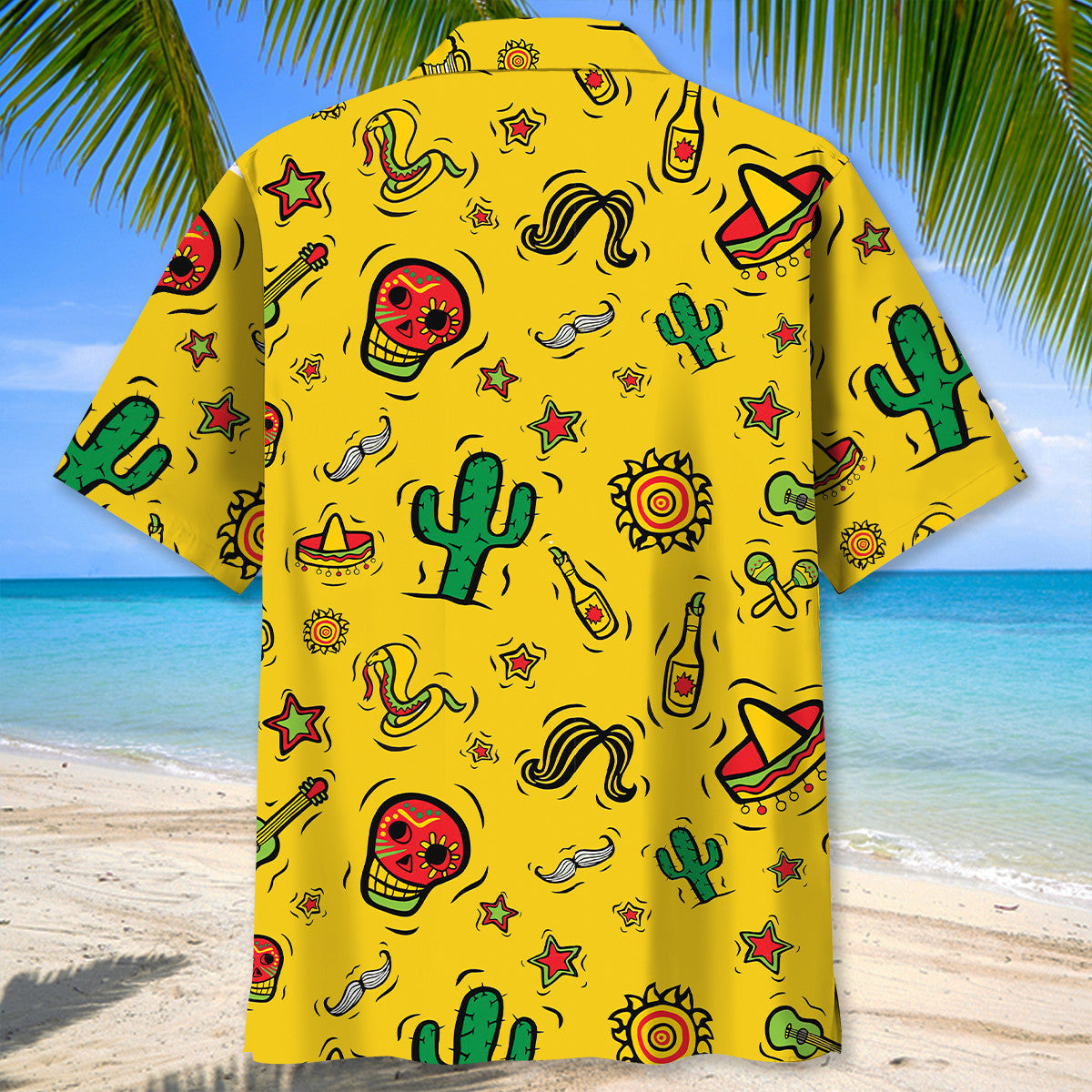 Taco Emergency Call Fun Hawaiian Shirt Artwork Detail For Resort Trips And Outdoor Activities