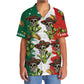 Skull Viva Mexico Fiesta Hawaiian Shirt For Beach Parties And Weekend Getaways