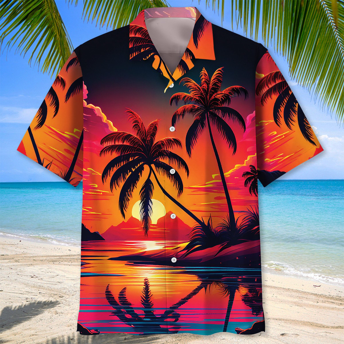 Tropical Firefighter Retirement Tribute Hawaiian Shirt For Vacation Days And Relaxed Coastal Outings