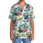 Skull Surfing Beach Hawaiian Shirt For Coastal Adventures And Warm Weather Wear
