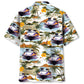 Tropical Boat Power Racing Hawaiian Shirt Design Detail For Beach Days And Holiday Travel
