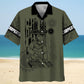 Rustic Carpenter Proud Hawaiian Shirt Artwork View For Weekend Travel And Beach Style
