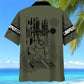 Rustic Carpenter Proud Hawaiian Shirt Design Detail For Sunny Adventures And Casual Wear