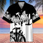 Black Tropical Carpenter Proud Hawaiian Shirt Pattern View For Relaxed Warm Weather Outfits