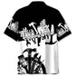 Black Tropical Carpenter Proud Hawaiian Shirt Design View For Casual Summer Styling