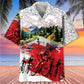 Cycling Route Adventure Hawaiian Shirt Design View For Resort Travel And Thoughtful Gifting