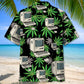 Retro Computer Pixel Hawaiian Shirt For Vacation Days And Relaxed Coastal Outings