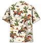 Western Desert Cowboy Bucking Hawaiian Shirt For Beach Parties And Weekend Getaways