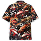 Car Dirt Track Racing Sprint Hawaiian Shirt Artwork Detail For Resort Trips And Outdoor Activities