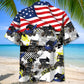 Car Dirt Track Racing Sprint USA Hawaiian Shirt For Warm Weather Adventures And Everyday Comfort