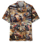 Vintage Car Dirt Track Racing Sprint Hawaiian Shirt For Beach Parties And Weekend Getaways