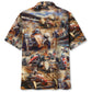 Vintage Car Dirt Track Racing Sprint Hawaiian Shirt For Warm Weather Adventures And Everyday Comfort
