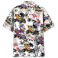 Tropical Retro Car Sprint Racing Hawaiian Shirt For Vacation Days And Relaxed Coastal Outings